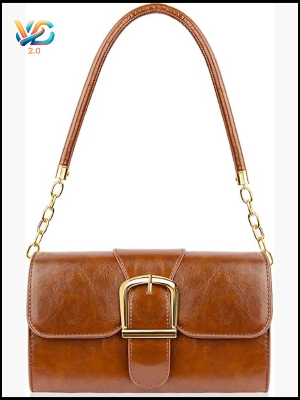 Vegan Leather Hobo Shoulder Bag Crossbody Purse Tote Handbag for Women